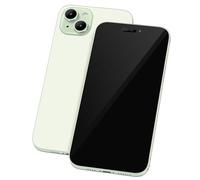 Perusha Fake Phone Model [Without Logo] Dummy Display Non-Working Replica Phone Toy for 15 Plus/Pro/Pro Max (for 15 Green Black Screen)