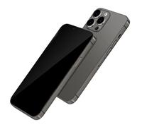 Perusha Without Logo Non-working Phone Dummy Display Model Pretend Phone toy for Phone 13 Pro Max 13 mini (6.7 inches, Grey Blackscreen)