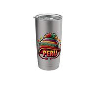 Peruvian Chullo Peru en mi Corazon Ethnic Artwork Stainless Steel Insulated Tumbler