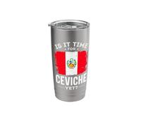 Peruvian Food Ceviche Peruano Peru Stainless Steel Insulated Tumbler