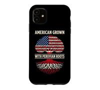 Peruvian Heritage American Grown Peruvian Roots Family Case for iPhone 11
