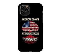 Peruvian Heritage American Grown Peruvian Roots Family Case for iPhone 11 Pro