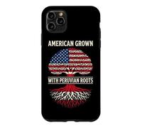 Peruvian Heritage American Grown Peruvian Roots Family Case for iPhone 11 Pro Max