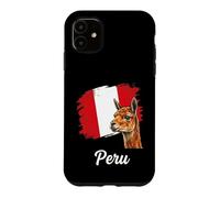 Peruvian Llama Flag South America Travel Case for iPhone 11