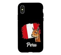 Peruvian Llama Flag South America Travel Case for iPhone X/XS