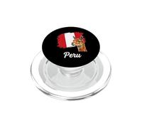 Peruvian Llama Flag South America Travel PopSockets PopGrip for MagSafe