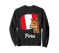 Peruvian Llama Flag South America Travel Sweatshirt