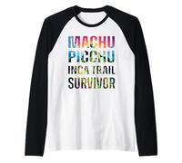 Peruvian Machu Picchu Cusco Peru Inca Trail Survivor Design Raglan Baseball Tee
