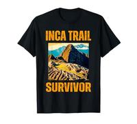 Peruvian Machu Picchu Cusco Peru Inca Trail Survivor Design T-Shirt