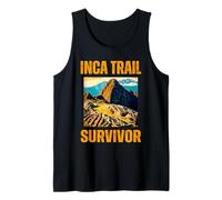 Peruvian Machu Picchu Cusco Peru Inca Trail Survivor Design Tank Top