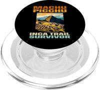 Peruvian Machu Picchu Cusco Peru Trip Inca Trail Survivor PopSockets PopGrip for MagSafe