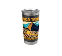 Peruvian Machu Picchu Survivor Cusco Cuzco Peru Trip Design Stainless Steel Insulated Tumbler