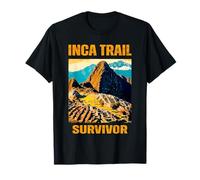 Peruvian Machu Picchu Survivor Cusco Cuzco Peru Trip Design T-Shirt