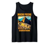 Peruvian Machu Picchu Survivor Cusco Cuzco Peru Trip Design Tank Top