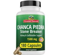 Peruvian Naturals Chanca Piedra Capsules “Stone Breaker” - Kidney Support Supplement - Pack of 150 - Vegan Pills, 100% Natural Chancapiedra Grown in Peru