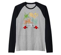 Peruvian Nazca Lines Peru Ancient Geoglyph Mystery Art Raglan Baseball Tee