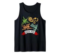 Peruvian Nazca Lines Peru Ancient Geoglyph Mystery Art Tank Top