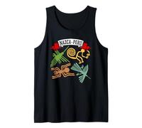 Peruvian Nazca Lines Peru Ancient Geoglyph Mystery Art Tank Top
