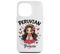 Peruvian Princess Cute Girl Andean Culture Peru Niña Case for iPhone 13 Pro