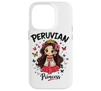 Peruvian Princess Cute Girl Andean Culture Peru Niña Case for iPhone 14 Pro