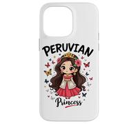 Peruvian Princess Cute Girl Andean Culture Peru Niña Case for iPhone 14 Pro Max