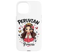 Peruvian Princess Cute Girl Andean Culture Peru Niña Case for iPhone 15