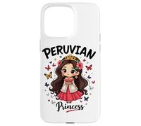 Peruvian Princess Cute Girl Andean Culture Peru Niña Case for iPhone 15 Pro Max