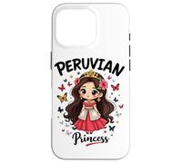 Peruvian Princess Cute Girl Andean Culture Peru Niña Case for iPhone 16 Pro