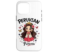 Peruvian Princess Cute Girl Andean Culture Peru Niña Case for iPhone 16 Pro Max