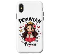 Peruvian Princess Cute Girl Andean Culture Peru Niña Case for iPhone X/XS