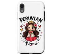 Peruvian Princess Cute Girl Andean Culture Peru Niña Case for iPhone XR