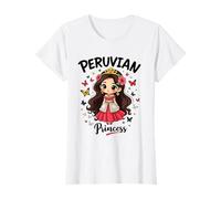 Peruvian Princess Cute Girl Andean Culture Peru Niña T-Shirt