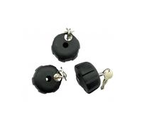 PERUZZO ANTI-THEFT KNOB 3-PIECE KIT FOR CAR CYCLE RACK