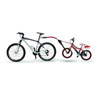 Peruzzo Bike Trailer - Trail Angel Children Bike Tow Bar - Black