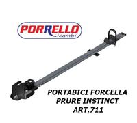 Peruzzo Pure Instinct Roof Fork Bike Rack For 1 Bike Black 1 Bike