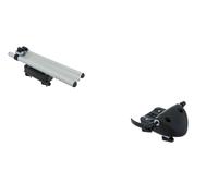 Peruzzo Pordoi Professional Roof Bar Cycle Carrier, Artic Grey