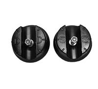 PERUZZO Pure Instinct, Set Spool Right and Left 90° Unisex Adult, Black, Unique