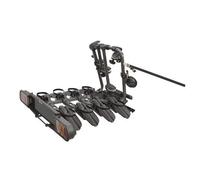 Peruzzo Pure Instinct Towball Bike Rack For 4 Bikes 4 Bikes Black
