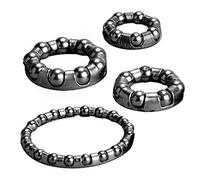 Peryauts Bike Ball Bearings Retainer Bicycle Bottom Bracket Rear Wheel Crank Bearing Cages 4PCS