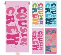 Peryiter 4 Pcs Beach Towel Extra Large 27.6 * 59 Inch