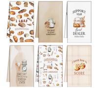 Peryiter Baking Sour Dough Towel Sourdough Gifts Tea Towels for Baking Sour Dough Tea Cloths for Sourdough Bread Towels for Proofing Flour Sack Towel for Kitchen Women Chef Bake Lovers