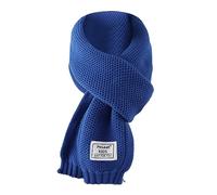 PESAAT Kids Knitted Winter Scarf for 3-15 Years, Royal Blue, One Size