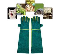 PeSandy Animal Handling Gloves Bite Proof, 40CM Durable Bite Resistant Gloves for Bathing,Grooming,Welding, Handling Dog/Cat/Bird/Snake/Parrot/Lizard/Reptile- Scratch/Bite Resistant Protection Gloves