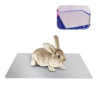 PeSandy Rabbit Cooling Pad, 1PCS Hamster Cooling Pad Pet Cooling Mat for Rabbit Bunny Hamster Puppy Kitten Guinea Pig & Other Small Pets Stay Cool - Bite Resistance Pet Cool Plate Ice Bed(11.8x7.9 in)