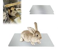 PeSandy Rabbit Cooling Pad, 2PCS Hamster Cooling Pad Pet Cooling Mat for Rabbit Bunny Hamster Puppy Kitten Guinea Pig & Other Small Pets Stay Cool This Summer - Bite Resistance Pet Cool Plate Ice Bed