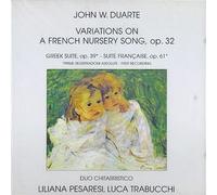 PESARESI LILIANA (chitarra) - Variations on a french nursery song op 32 n.1 >n.8 Greek suite op 39