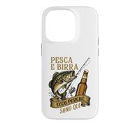 Pesca E Birra Ecco Perché Sono Qui Vintage Case for iPhone 14 Pro