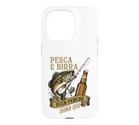 Pesca E Birra Ecco Perché Sono Qui Vintage Case for iPhone 15 Pro