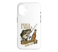 Pesca E Birra Ecco Perché Sono Qui Vintage Case for iPhone 16