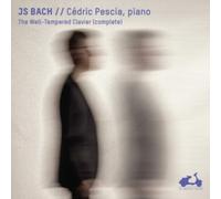 PESCIA, CEDRIC - BACH-LE CLAVIER BIEN TEMPERE NEW CD
